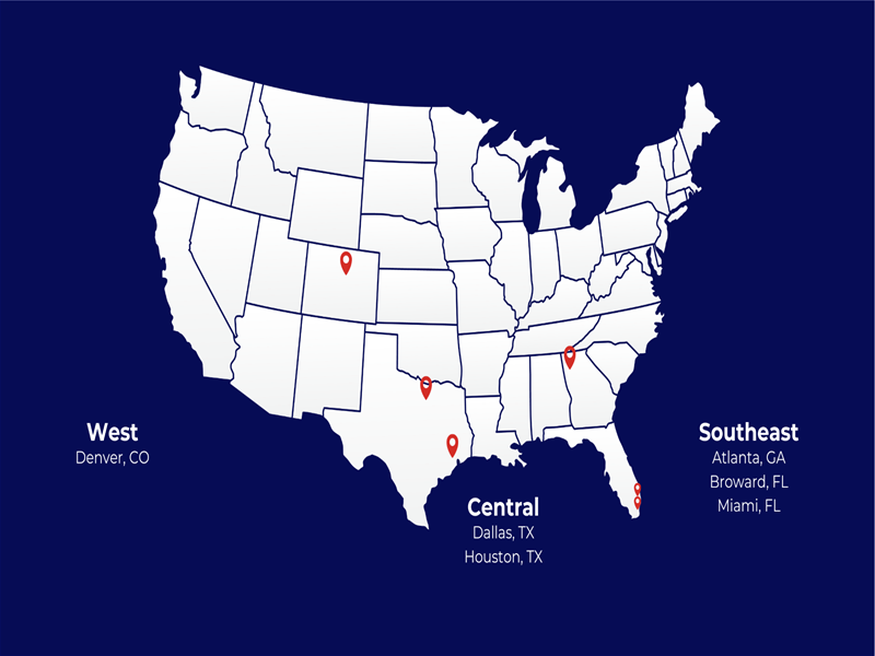 LAAIA Local Chapter Locations