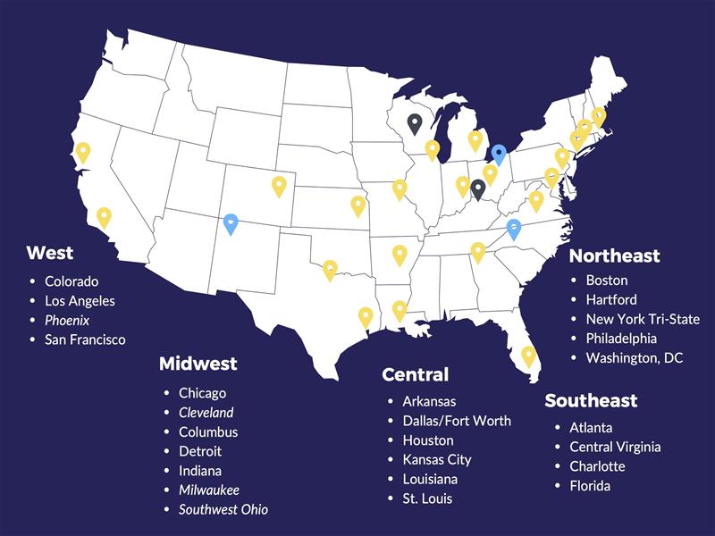 NAAIA Local Chapters